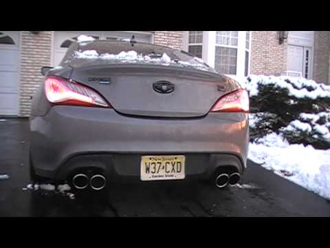 2013 Genesis Coupe 2.0T TurboXS GT Catback+ Racepipe