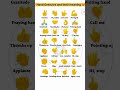 Hand Gestures and their meaning 🤔 | Hand Gestures | Emoji | #shorts #viral #emoji #gesture