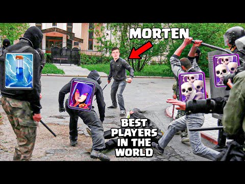 Beating the BEST PLAYERS in the WORLD w/ a MIDLADDER DECK! 😂