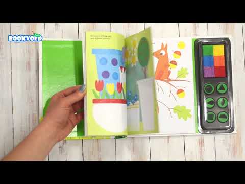 Відео огляд Rubber stamp activities garden [Usborne]