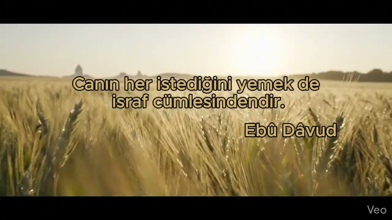 Canın Her İstediğini Yemek de İsraftır