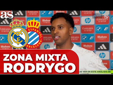 RODRYGO en ZONA MIXTA tras el REAL MADRID 4-ESPANYOL 1
