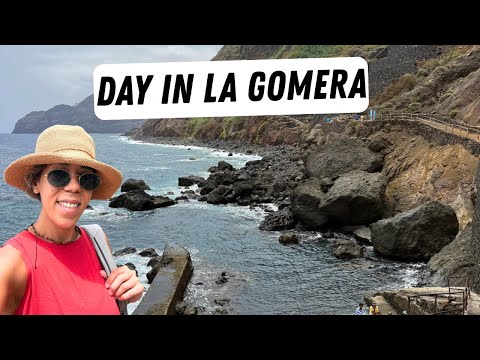 A day in La Gomera Spain : trying local Spanish cuisine, skincare, & hiking natural pools
