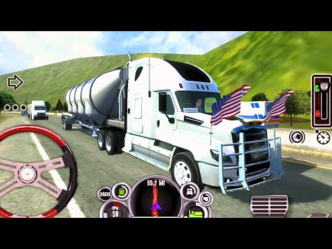 Truck Simulator USA Revolution: Delivering Milk to Denver - YouTube