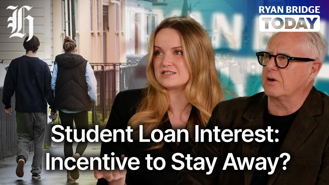 'Incentive to stay away': Overseas grads face higher loan interest under National| Ryan Bridge TODAY
