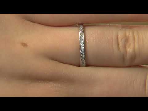 WR3081 0.25 Carat Channel Set Ladies Diamond Wedding Ring