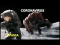 Comic MEME CORONAVIRUS - Covid 19 atacking China, Italy, Spain - Romania is safe