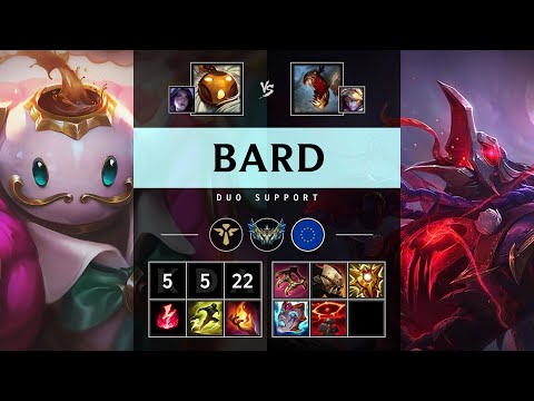 Bard Support vs Fiddlesticks - EUW Challenger Patch 25.07