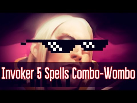 Invoker 5 Spells Combo Wombo