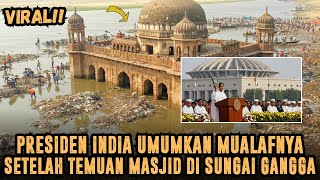 Download lagu GEGER❗ SUNGAI GANGGA DIBERSIHKAN, MASJID KUNO DITEMUKAN DIDASARNYA mp3