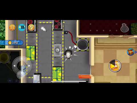 Robbery Bob: CHAPTER 4 - ADVANCED Level 14 , 100% iOS/Android Walkthrough