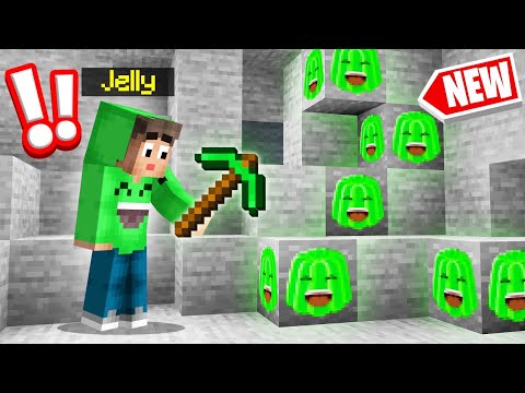 Mining My OWN ORE In MINECRAFT! (Jelly Ore)