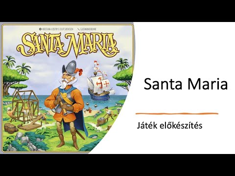 Santa Maria - Játék előkészítés - Robert SoloPlay