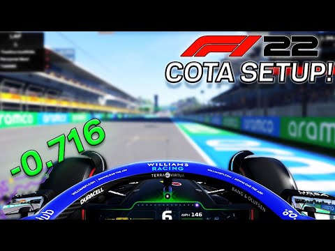 F1 22 COTA (USA) RACE Setup!
