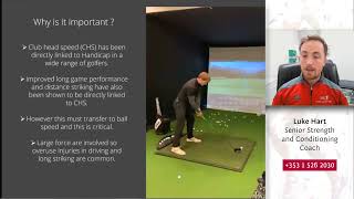 SSC Golf Lab - Improving your strength for golf performance whilst minimising your risk of injury