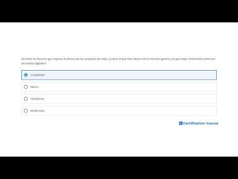 De todos los factores que mejoran la eficacia de las campañas de vídeo, ¿cuál es el que más retorno