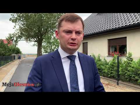 12.08.2019 Wójt Dobroszyc Artur Ciosek o realizowanych w gminie inwestycjach