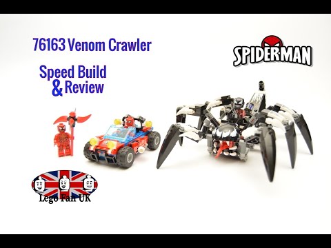 76163 LEGO Spider Man Venom Crawler Speed Build And Review