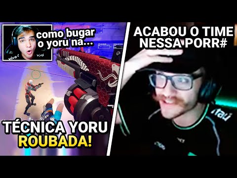 XAROLA ENSINA TÉCNICA ROUBADA COM ULT DO YORU! COREANO REAGIU COMUNICAÇÃO DA FURIA - VALORANT CLIPS