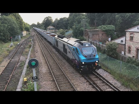 Trans-Pennine 68 on the MNR - 68026 and 66422 hauling 20 JNAs 03/08/2020