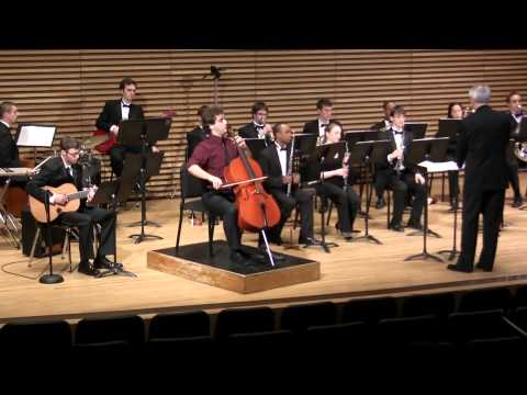 UMich Symphony Band - Gulda - Concerto for Vlncello & Wind Orch. - I. Ouverture