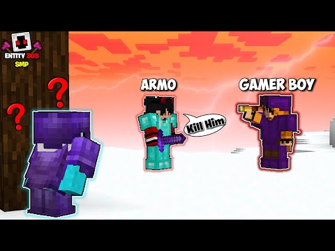 XR playz - My Enemy Friend Planed to Kill Me on our Minecraft SMP Server | Entity 303 SMP | Hindi