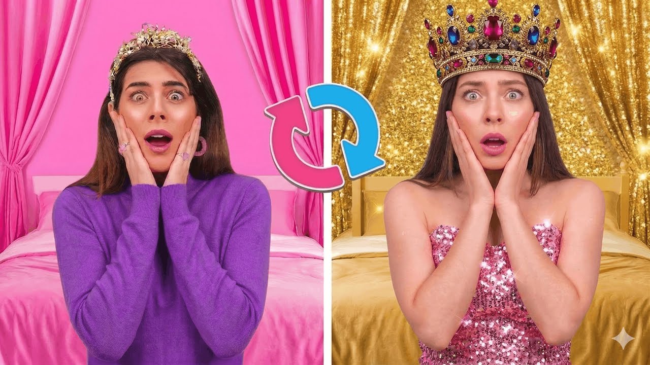 一般人が24時間で億万長者のように暮らす💎