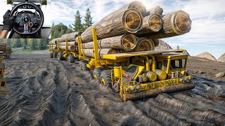 Insane Logging Challenge With Z2 Log Servant | Logitech G29 Gameplay | #199