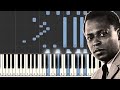 Miles Davis So What Synthesia Piano Tutorial Jazz Standard