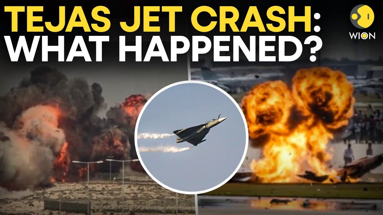 Tejas Crashes In Dubai LIVE:  What Really Happened At The Dubai Airshow? Crash Raises BIG Questions