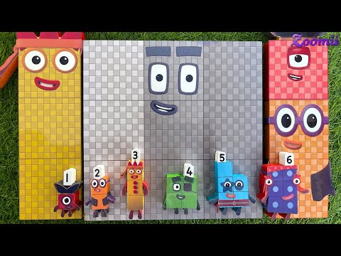 Looking for Numberblocks Puzzle Tetris NEW 900 Space ASMR - Numberblocks Satisfying Video #116