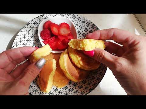 Quick unleavened pancakes - wonderfully fluffy
