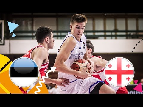 Estonia v Georgia - Full Game - FIBA U16 European Championship 2018