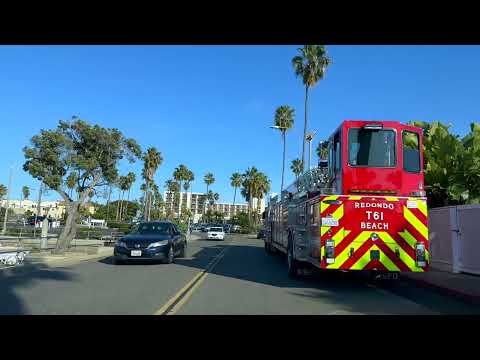 4K PALOS VERDES BEACH CALIFORNIA SCENIC DRIVE TOUR