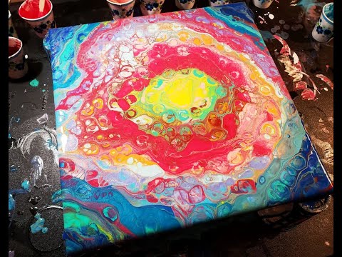 Chameleon Cells- Swirl Pour Creates an Eye?!