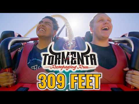 Video review of Tormenta Rampaging Run by JWulfCoasters