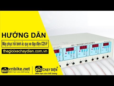 Giới thiệu máy phục hồi bình ắc quy xe điện CD5-F