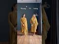 Wearing VS Styling A Churidar Suit Churidar