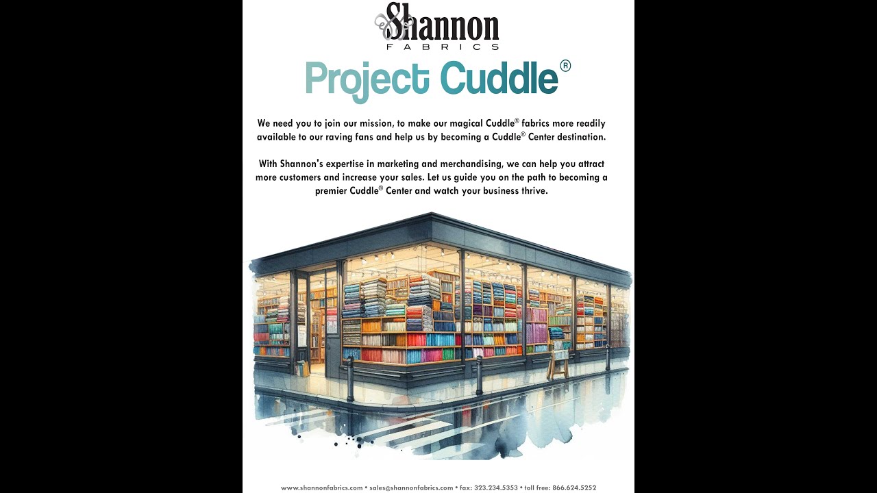 Shannon Fabrics Special Announcement