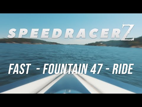 Crazy Fountain 47 speed run with triple Mercury 1350