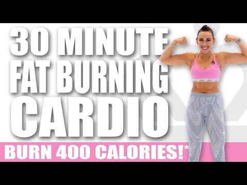 30 Minute FAT BURNING CARDIO No-Equipment Workout 🔥BURN 400 CALORIES!* 🔥Sydney Cummings