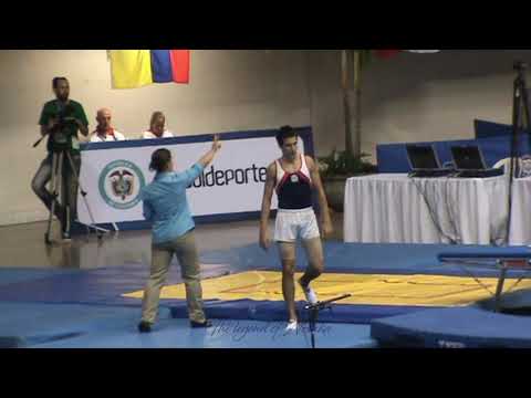 Mikhail ZALOMIN (RUS) - World Games 2013 men double mini trampoline