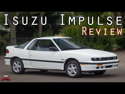 1990 Isuzu Impulse XS Review - An Obscure Japanese Sport Coupe!