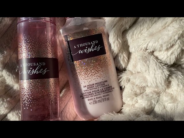 Vídeo relacionado con Bath and Body Works A Thousand Wishes Fragrance Mist 8 oz. by Bath & Body Works