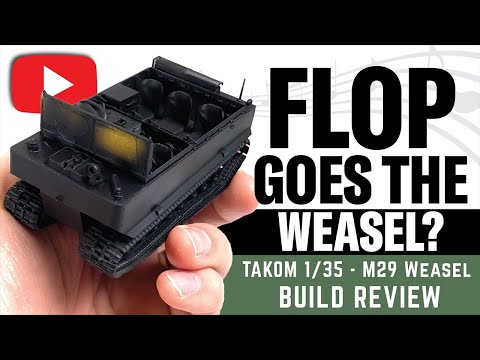 WHY is No One building the TAKOM - M29 WEASEL? Watch the Full Build review and you be the judge...