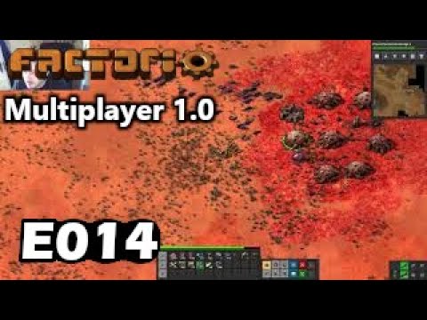 Factorio 1.0: Spidertron Railways - Live/1080p - E014 Yet more mass slaughter of the Biteristas!