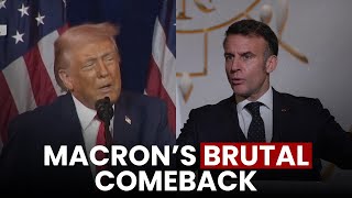 Download lagu Trump Mocks, Macron Retorts: Watch How French President Hit Back At Donald Trump mp3