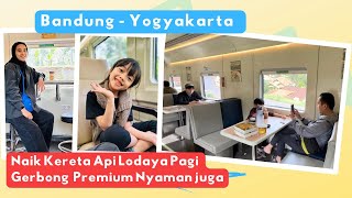 Download lagu Bandung - Yogyakarta Naik kereta Api Lodaya Pagi Gerbong Premium nyaman juga 17 Januari 2024 mp3
