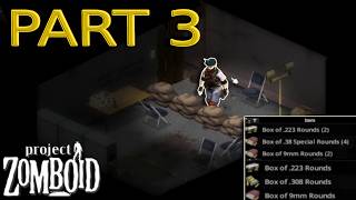 SECRET SURVIVAL BUNKER FOUND | MAXING ALL SKILLS | PART 3 | PROJECT ZOMBOID BUILD 42