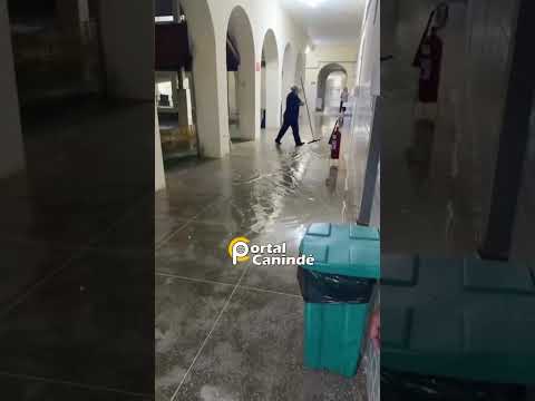 Chuva forte causa danos em Canindé #ceará, devido falta de estrutura. #youtube #notícias #shortvideo